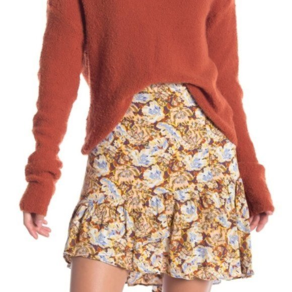 Free People Stormy Pullover, Brown, Size L - Picture 3 of 8